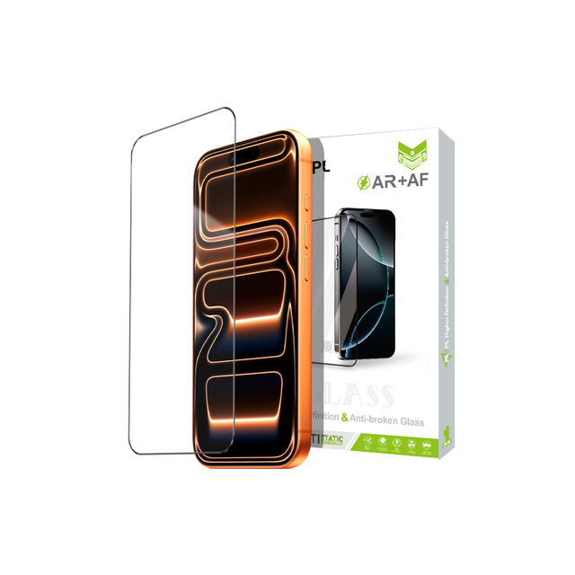 AR+AF Sapphire 7H Hardness Premium Tempered Glass Screen Protector for Iphone 17/ Iphone 17AiR/iphone 17 Pro /Pro Max