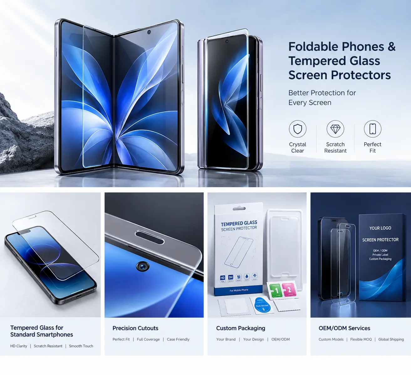 Foldable Phones in 2026: New Opportunities for Tempered Glass Screen Protectors