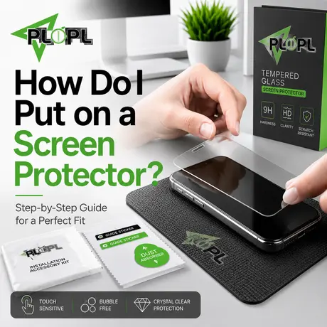 How to put on a screen protector correctly on a smartphone.webp