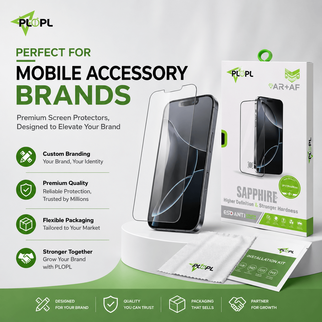Pefect for Mobile Accessory Brands