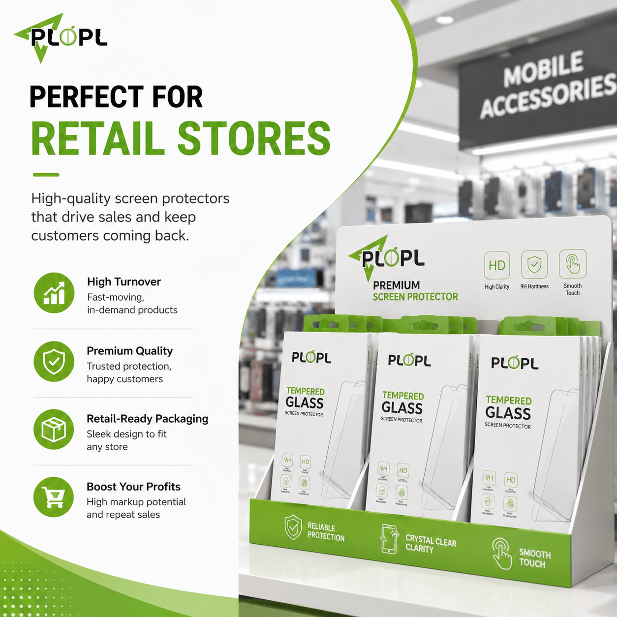 Pefect for Retail Stores